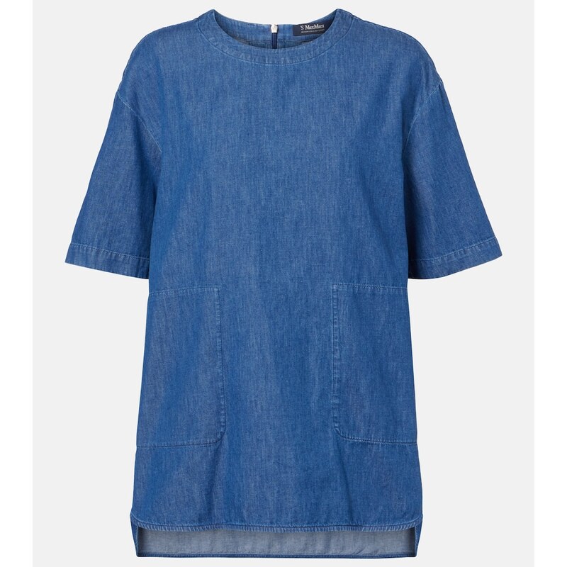 S Max Mara Moresca denim top