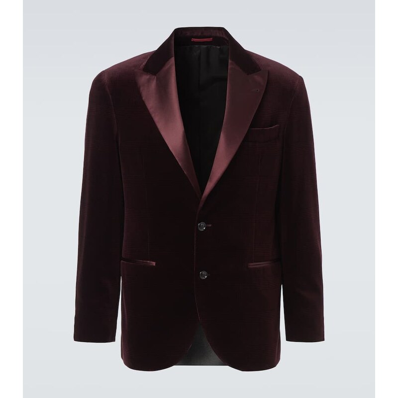 Brunello Cucinelli Cotton velvet blazer