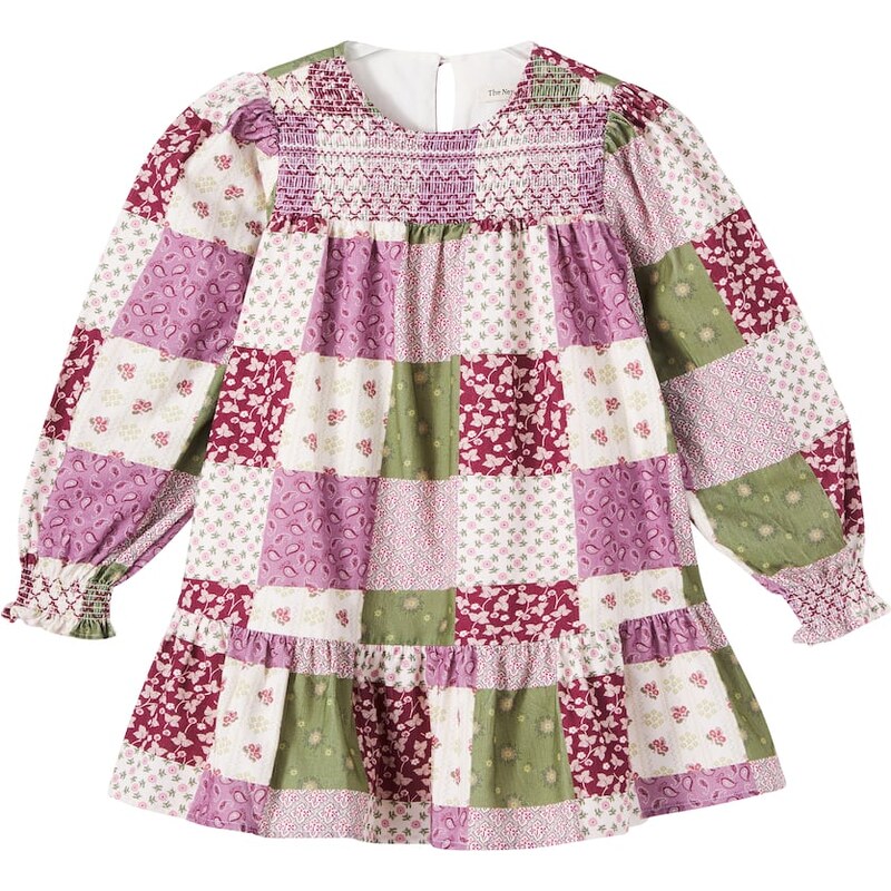 The New Society Melba patchwork cotton corduroy dress