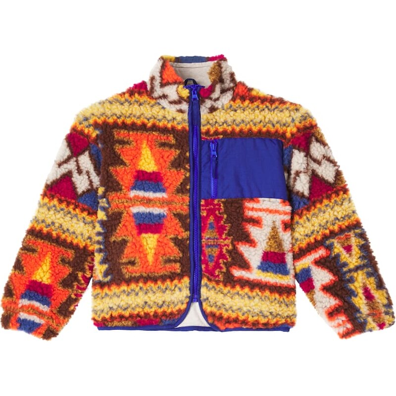 The New Society Carlos wool-blend fleece jacquard jacket