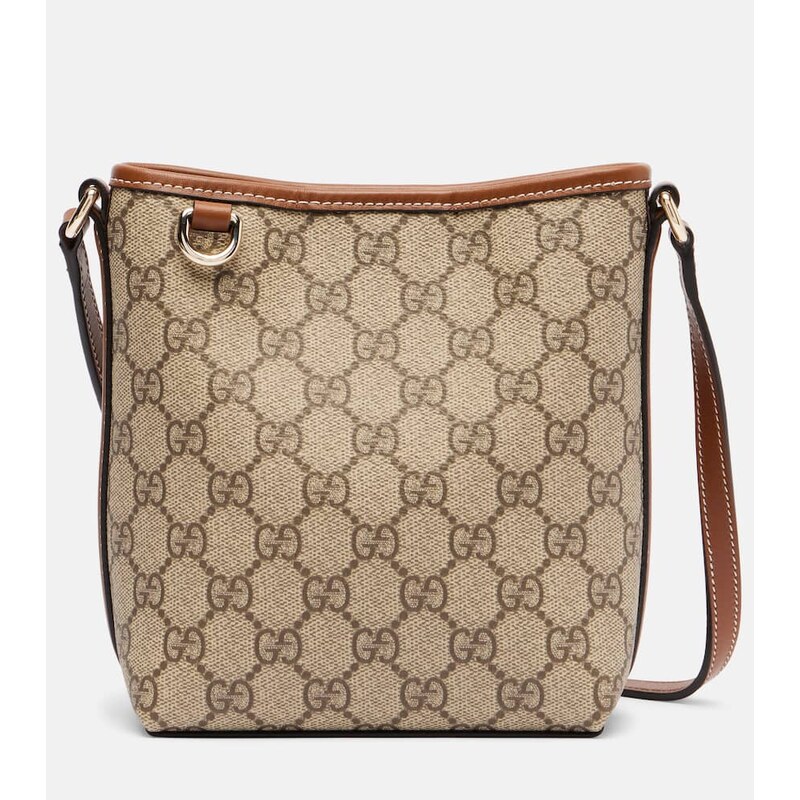 Gucci GG Emblem Small bucket bag