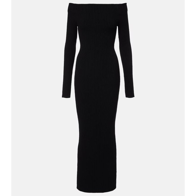Max Mara Wool and cashmere-blend maxi dress