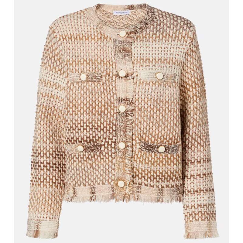 Veronica Beard Sariyah cotton and wool-blend jacket