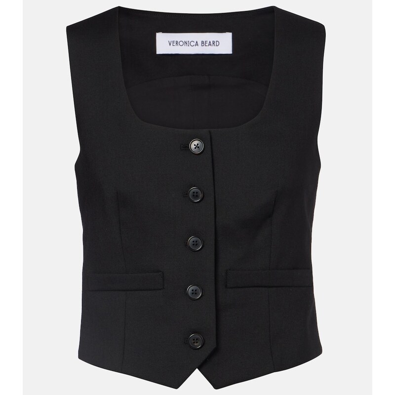 Veronica Beard Morris wool vest