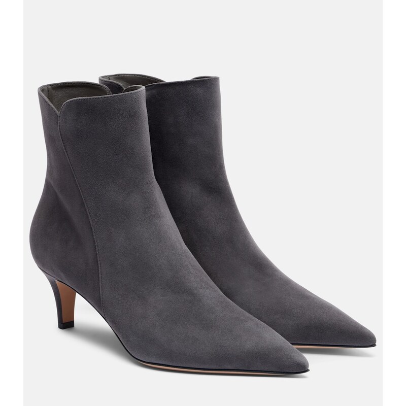 Gianvito Rossi Levy 55 suede ankle boots