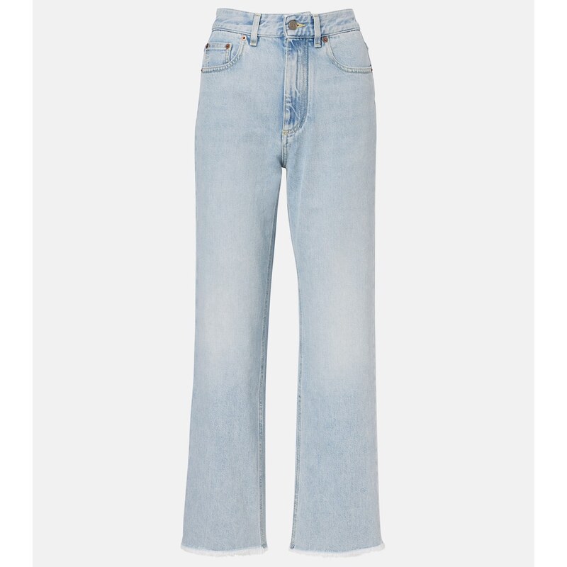 Valentino Mid-rise flared jeans