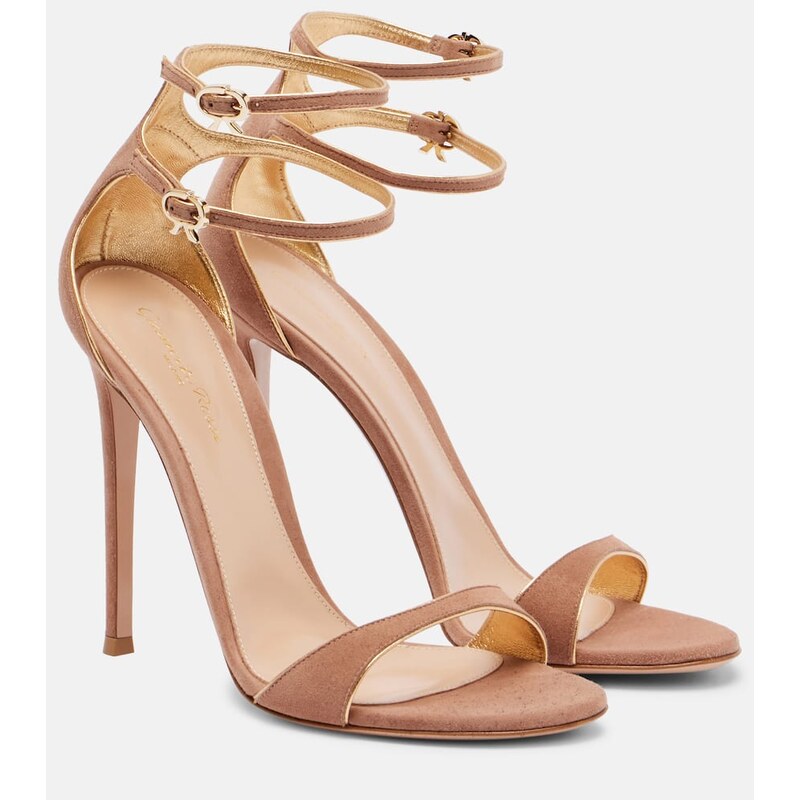 Gianvito Rossi 110 suede sandals