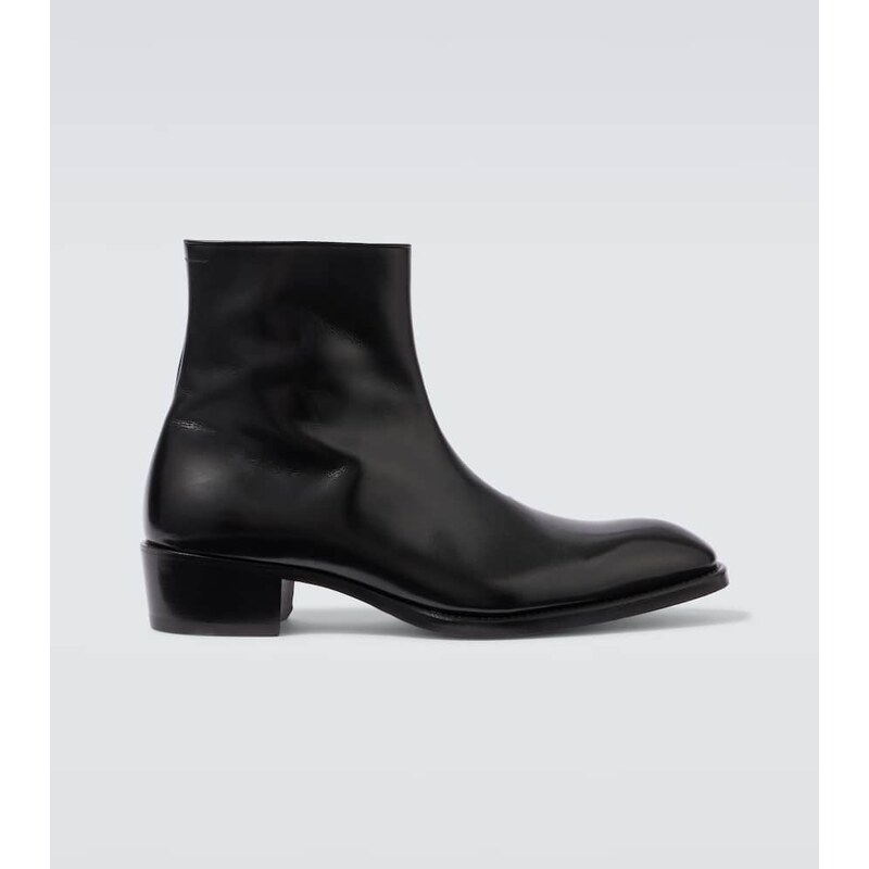 Tom Ford Vincent leather ankle boots
