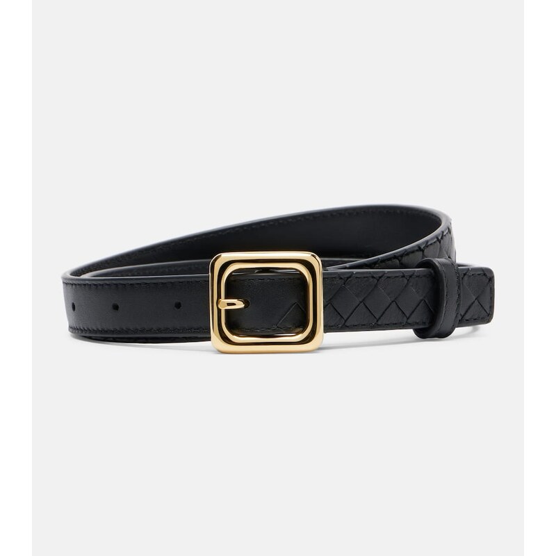 Bottega Veneta Intrecciato leather belt
