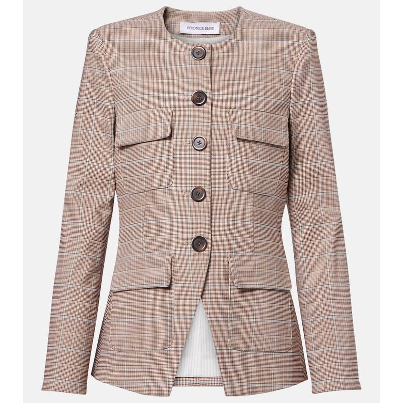 Veronica Beard Orrin plaid blazer