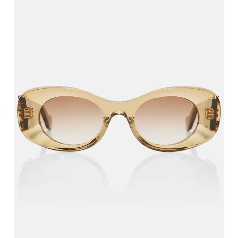 Loewe Anagram oval sunglasses