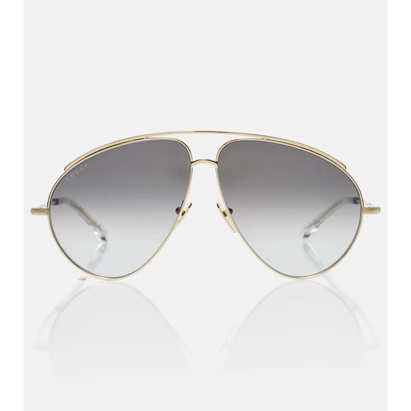 Gucci Oversized aviator sunglasses
