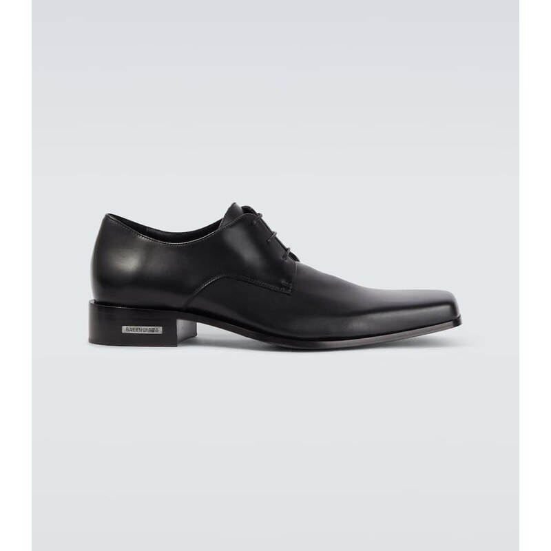 Balenciaga Concorde leather Derby shoes