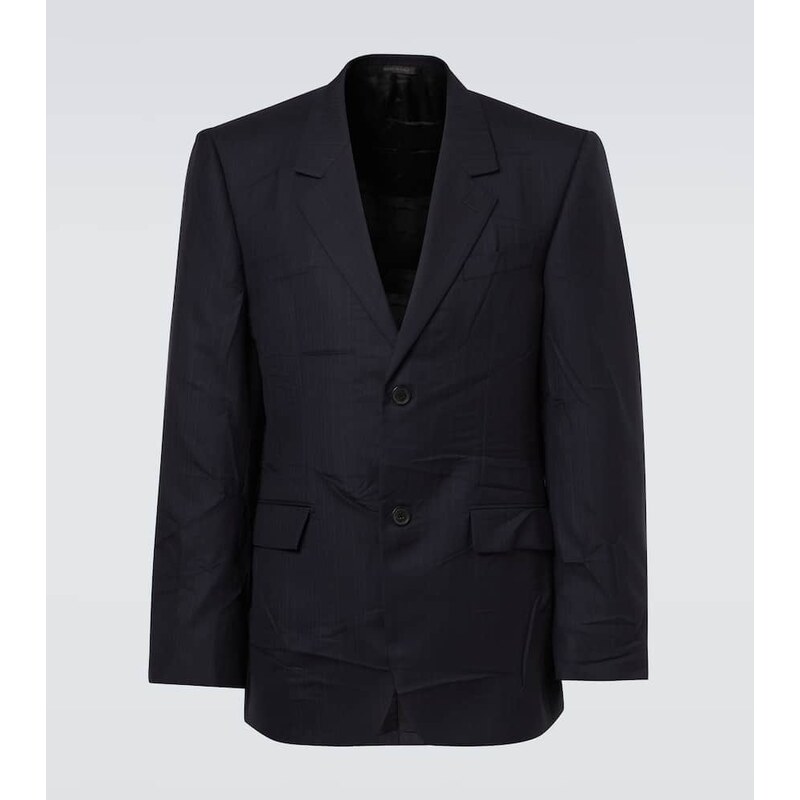 Balenciaga Pinstripe wool blazer