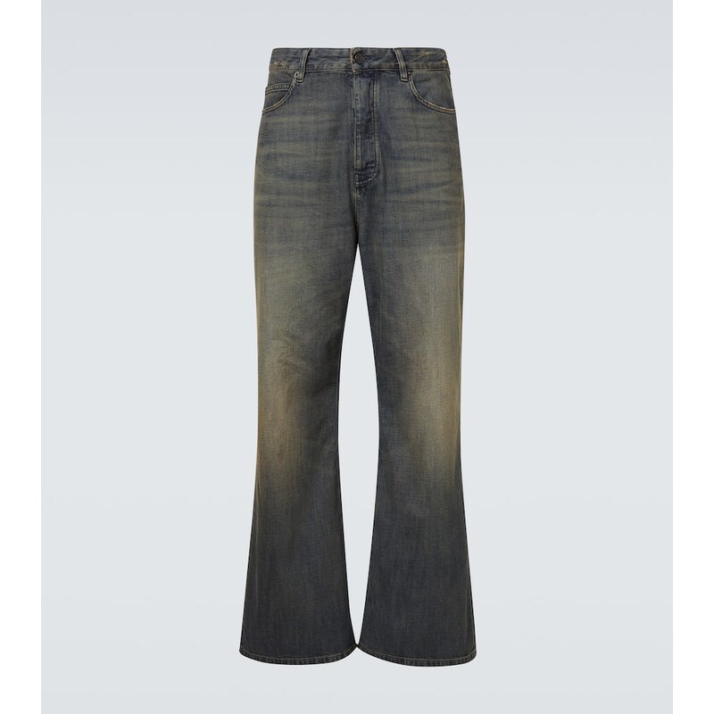 Balenciaga Faded wide-leg jeans