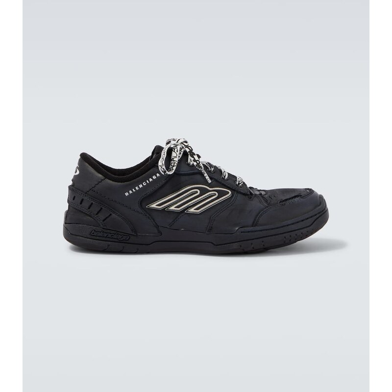 Balenciaga Hamptons leather sneakers
