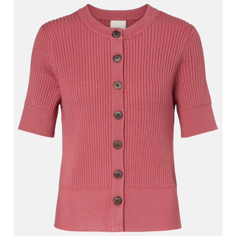 Varley Micha ribbed-knit cardigan