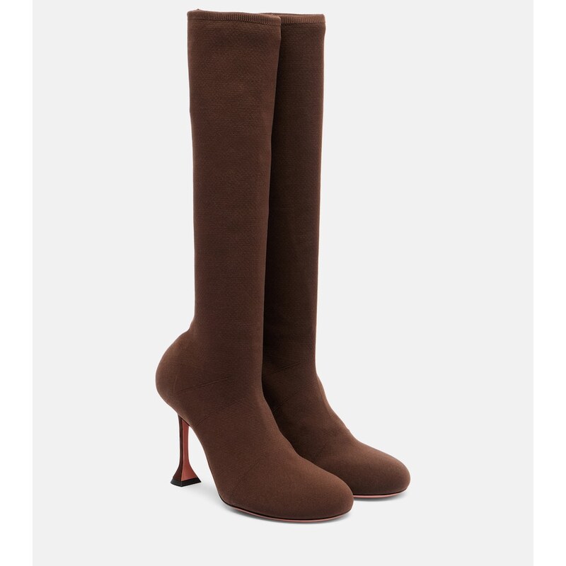 Amina Muaddi Veneda 95 sock boots