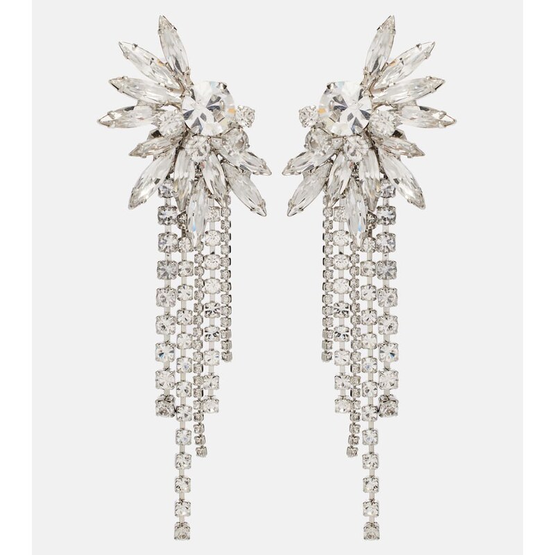 Jennifer Behr Shantalle crystal-embellished drop earrings
