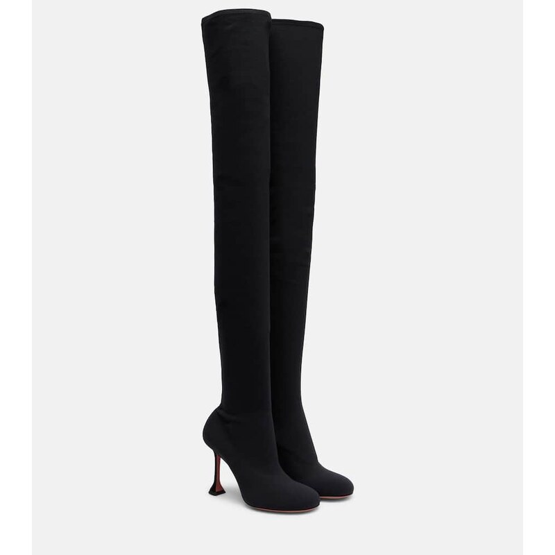 Amina Muaddi Veneda 95 over-the-knee boots