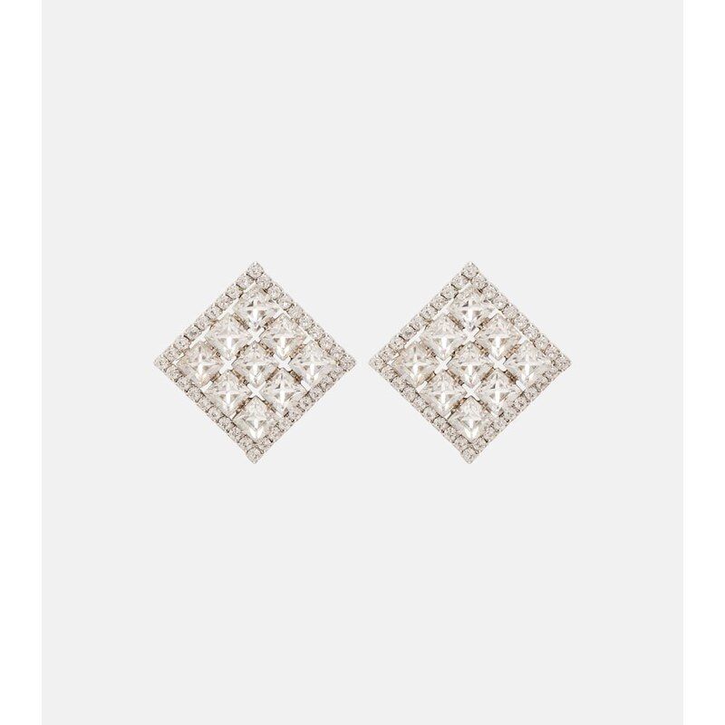 Jennifer Behr Camilla crystal-embellished earrings