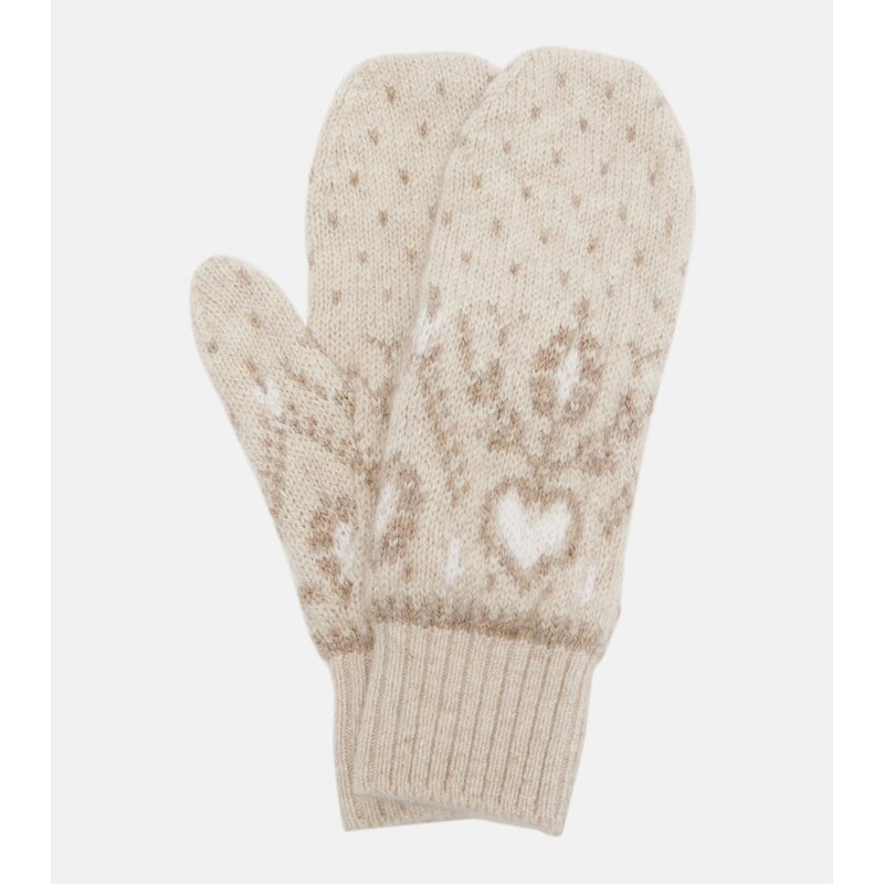 Khaite Christel cashmere mittens
