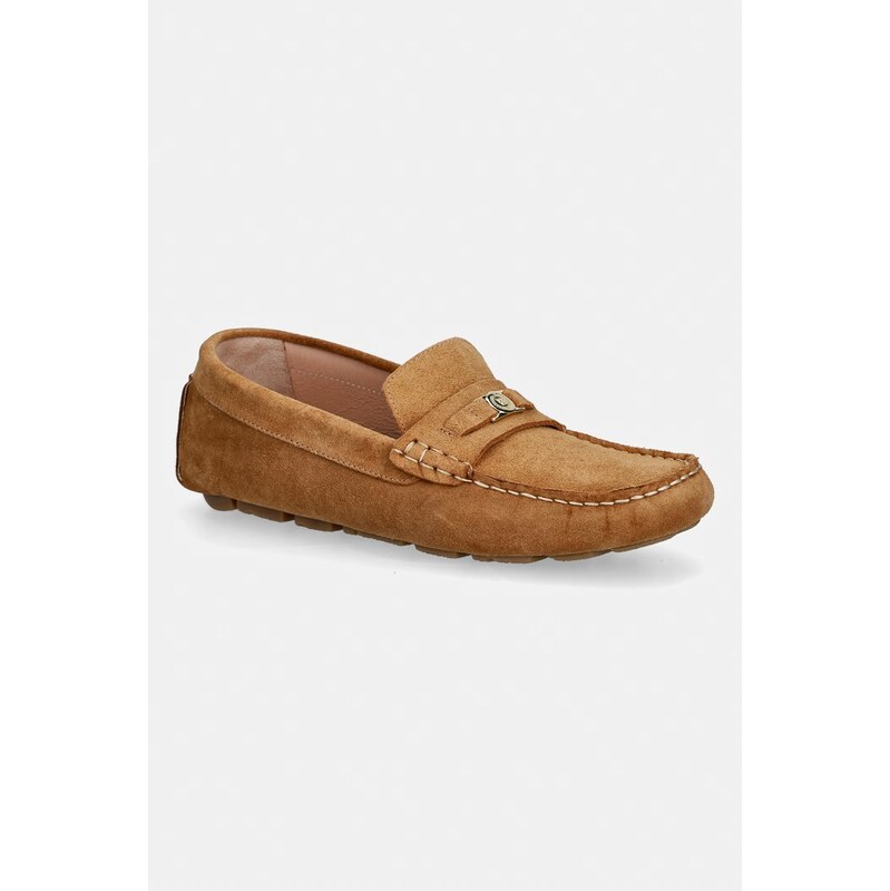 Pollini Semišové mokasíny Pollini