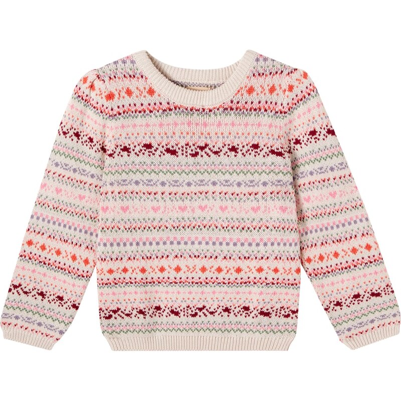 Wheat Olga jacquard cotton sweater