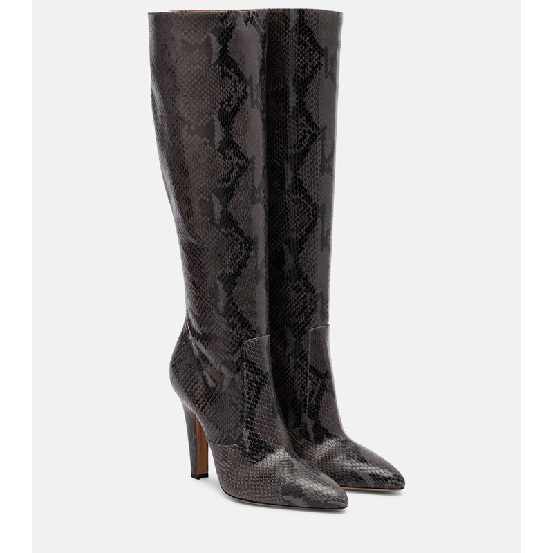 Paris Texas Elsa 100 leather knee-high boots