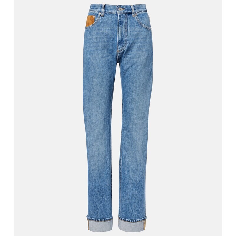 Bottega Veneta High-rise straight jeans