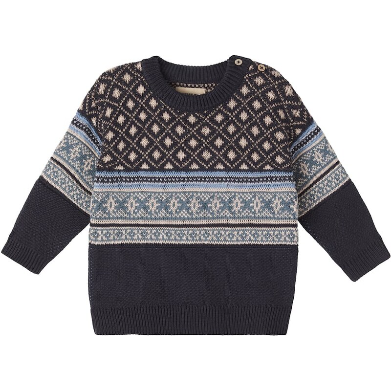 Wheat Baby Julius jacquard cotton sweater