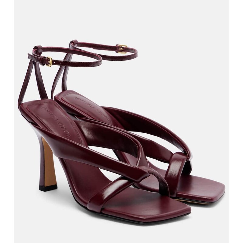 Bottega Veneta Riva 90 leather sandals