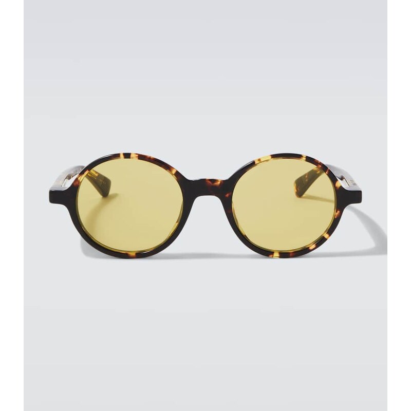 Bottega Veneta Slim Ribbon round sunglasses