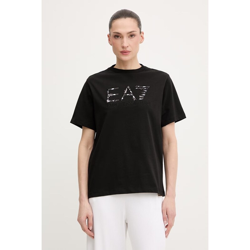 Bavlněné tričko EA7 Emporio Armani 113292489