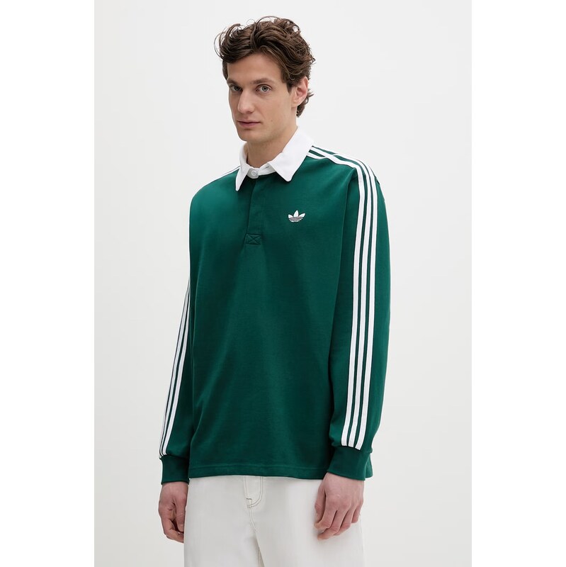 adidas Originals Bavlněné tričko s dlouhým rukávem adidas