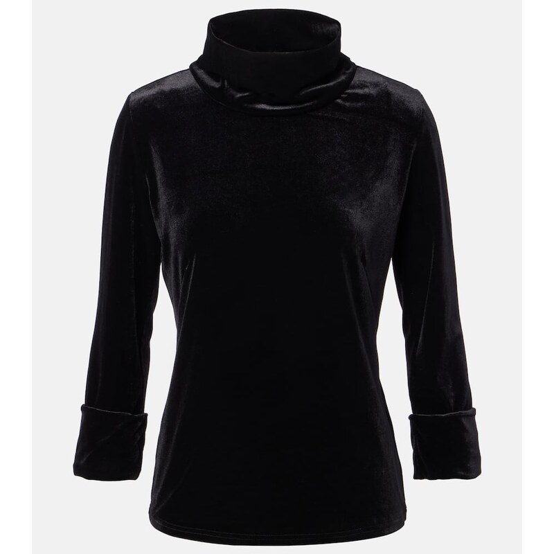 Dorothee Schumacher Soft Elegance velvet top