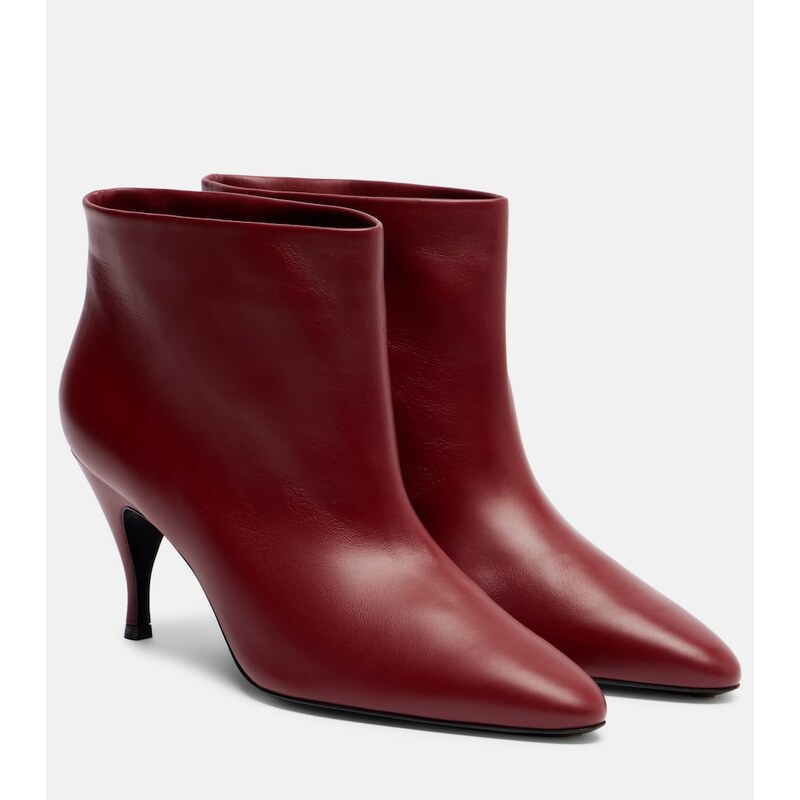 Herbert Levine Silhouette 80 leather ankle boots