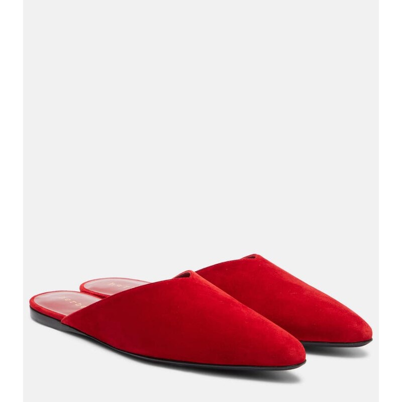 Herbert Levine Homebody suede mules