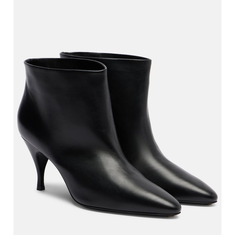 Herbert Levine Silhouette 80 leather ankle boots