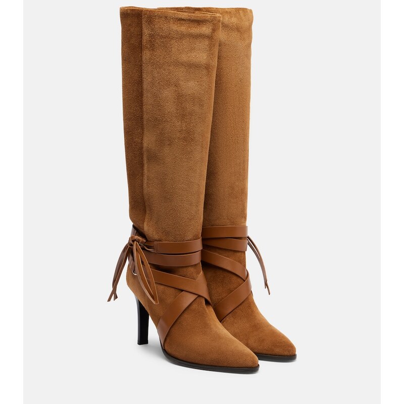 Isabel Marant Analui 90 suede knee-high boots