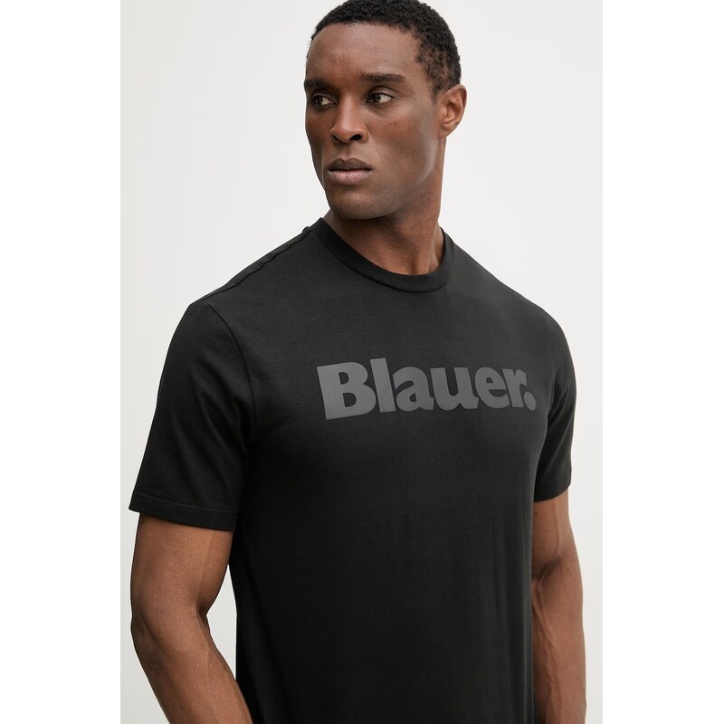 Bavlněné tričko Blauer BOURN