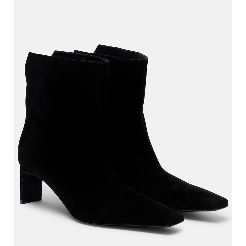 Khaite Ona 55 suede ankle boots