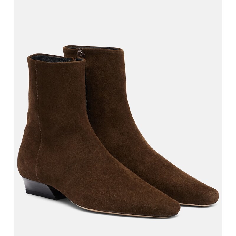 Staud Wally suede ankle boots
