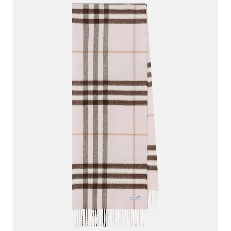 Burberry Giant Check cashmere scarf