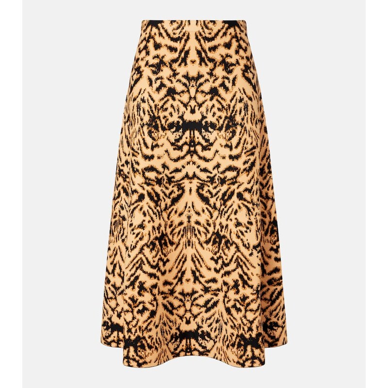 Ulla Johnson Lani jacquard midi skirt