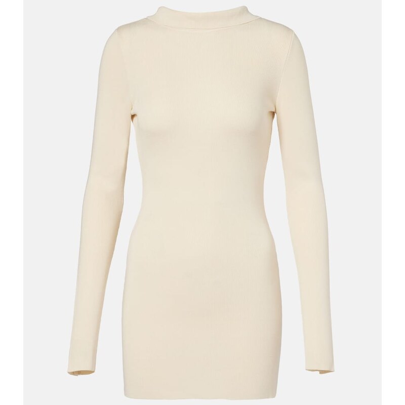 Aya Muse Elowen open-back silk-blend minidress