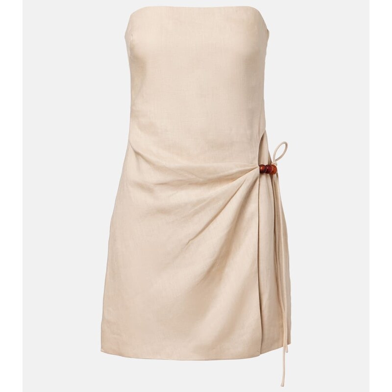 SIR Moretti linen minidress