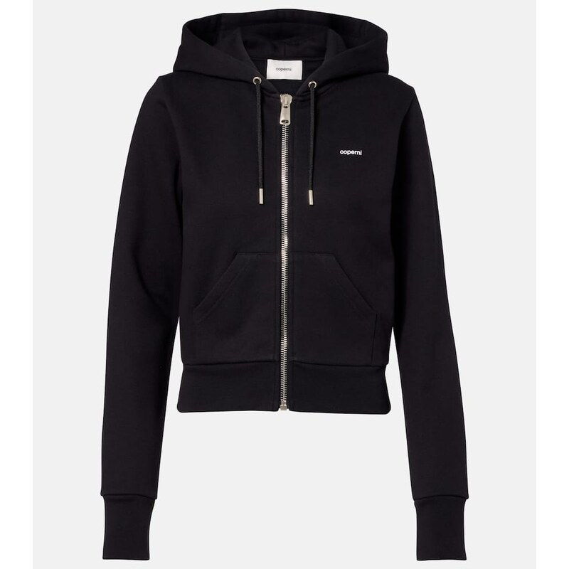 Coperni Cotton-blend jersey zip-up hoodie