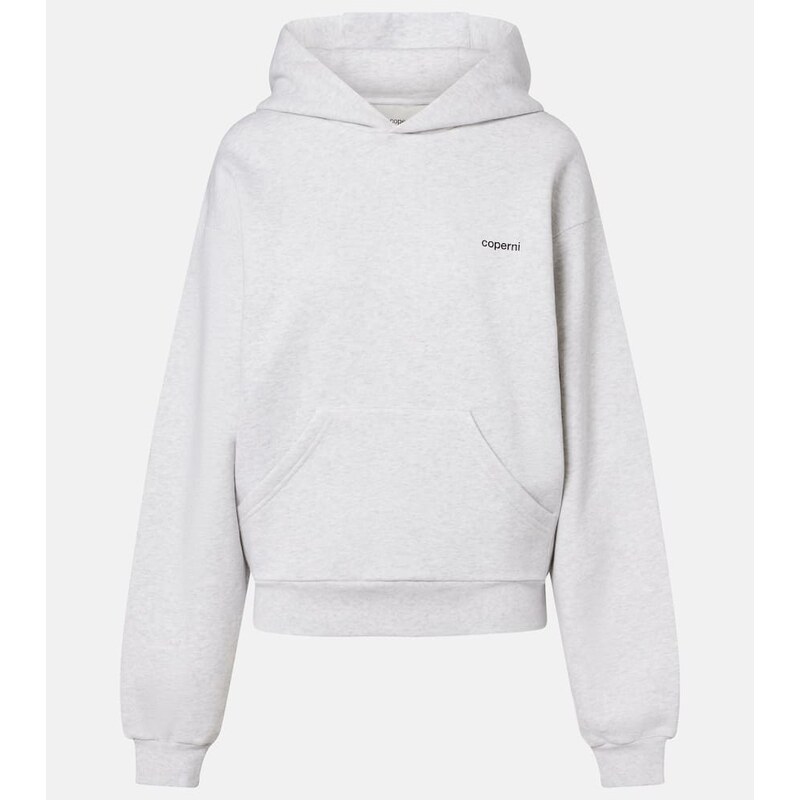 Coperni Logo cotton-blend jersey hoodie