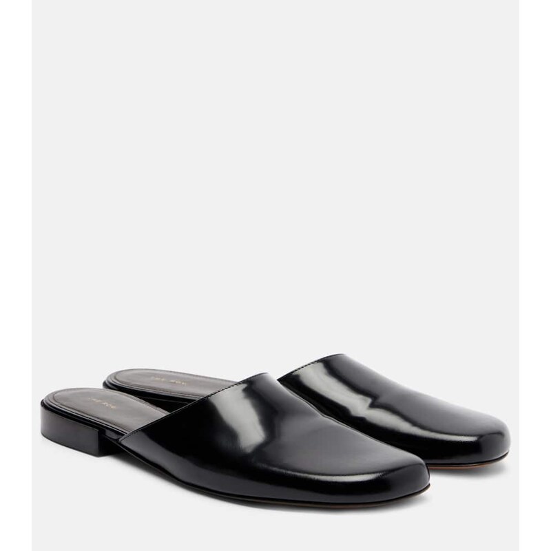 The Row Penelope calf hair mules